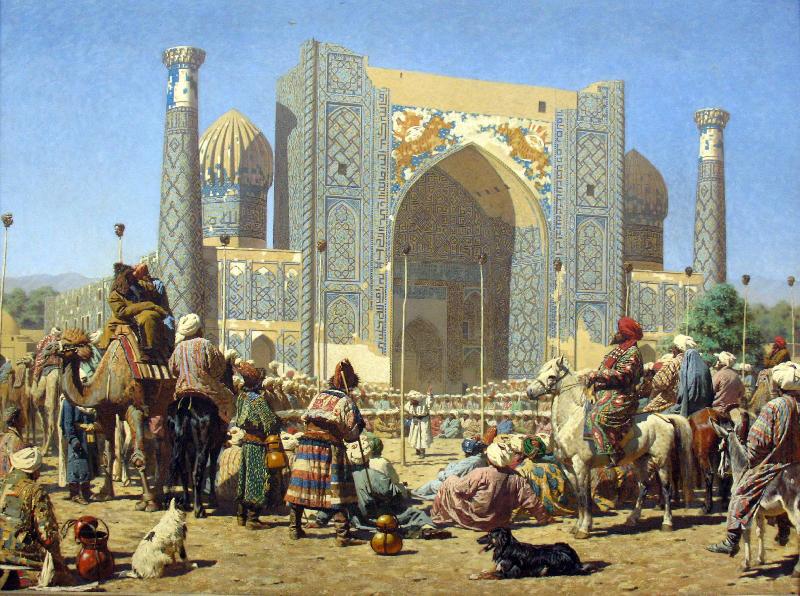 Vasily Vereshchagin They are triumphant oil painting picture